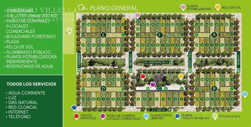 Imagen 2 de 5 de Lote En Esquina En Barrio Las Huertas - General Lagos