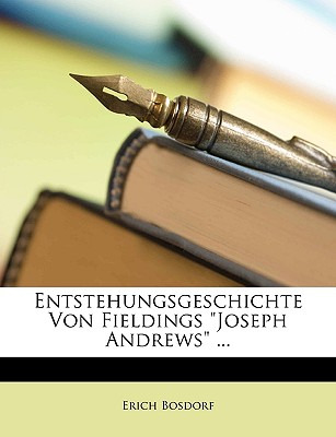 Libro Entstehungsgeschichte Von Fieldings Joseph Andrews ...