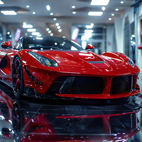 Vinil Automotriz Full Wrap De Textura Glossy 1.52x18 Mts Color Gliossy Veneno Red