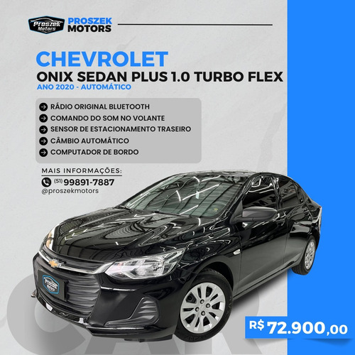 Chevrolet Onix plus 1.0 Turbo Aut. 4p