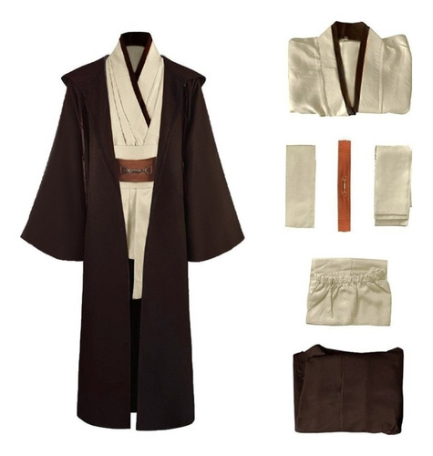 Star Wars De Obi-wan Kenobi De Cosplay Conjunto Completo 22