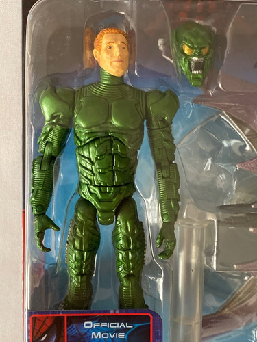 Superposeable Green Goblin Sam Raimi Movie Toybiz 2001 6pulg (Usado)
