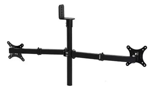 Soporte De 17-27 Pulgadas Brazo Para 2 Monitores 