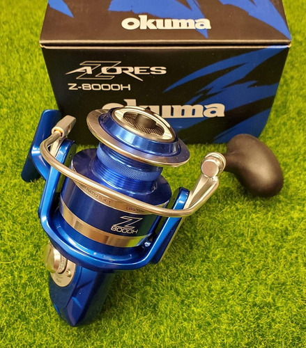 Okuma Carretes Azores Blue Spin 6bb+1rb 5.4:1