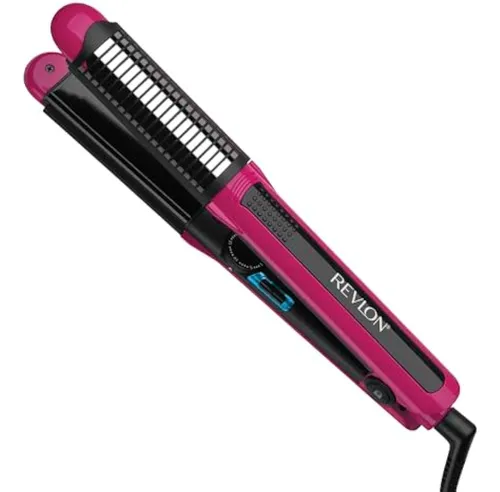Revlon Perfect Match Flat Iron Straightens,