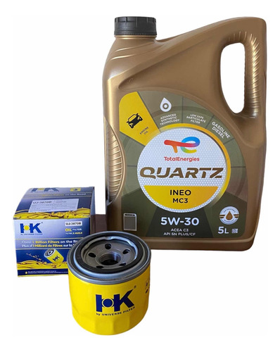 Kit Cambio Aceite Chevrolet Sail 2019 2020 1.5 Aceite Motor