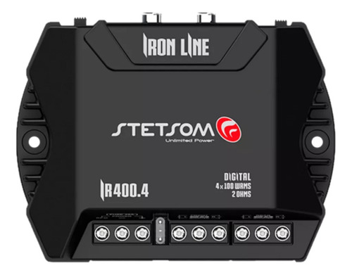 Modulo Stetsom 400 Rms 4 Canais 2 Ohms Ir400.4 Similar Ts400
