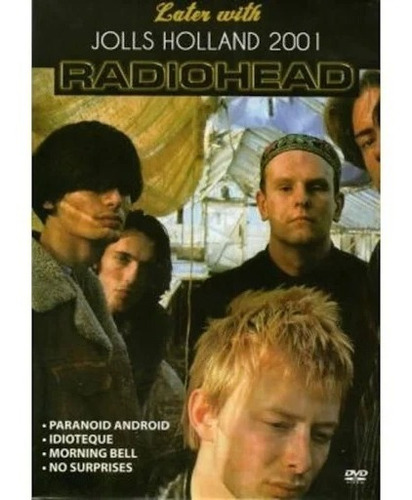 Dvd - Radiohead - Jolls Holland - ( 2001 ) - Lacrado