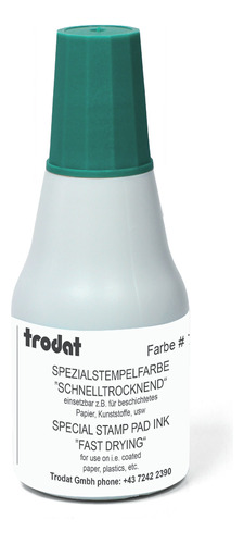 Tinta Para Sellos De Secado Rápido Trodat 25 Ml Mod. 7021