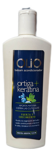 Balsam Olio Ortiga + Keratina Fuerza Crecimiento X 420ml 