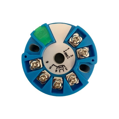 Transmisor Temperatura Pt-100 Rango 0-100°c / 4-20ma Cabeza