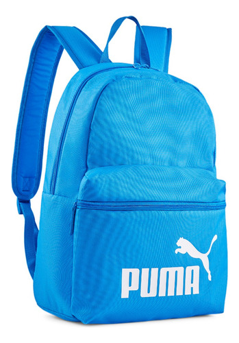 Mochila Lisa Azul Puma Phase Backpack Diseño de la tela Liso