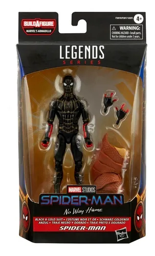 Spiderman Negro Hombre Araña Juguetes Niños Marvel Para Niño