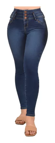 Jeans Dama Pantalones Mujer Levanta Pompas Colombiano