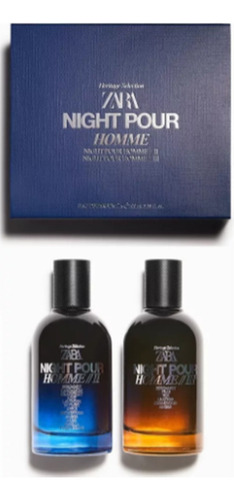 Perfume Zara Set Night Pour Homme 2 Y 3 100ml Nuevos 2x100ml