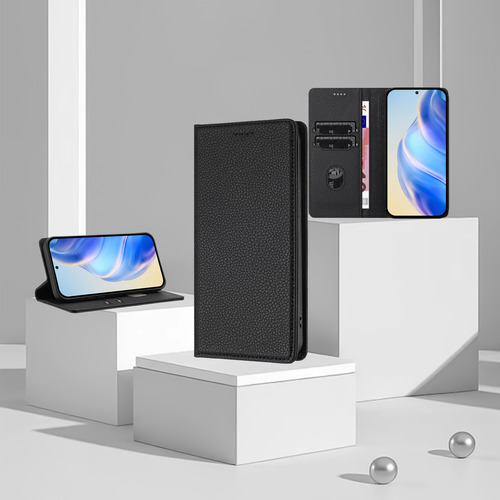 Funda De Piel Tipo Cartera Para Samsung Galaxy A30/a31/a32/a33, Estilo Empresarial, Lujoso Estampado De Guijarros, Cierre Magnético, Ranuras Para Tarj