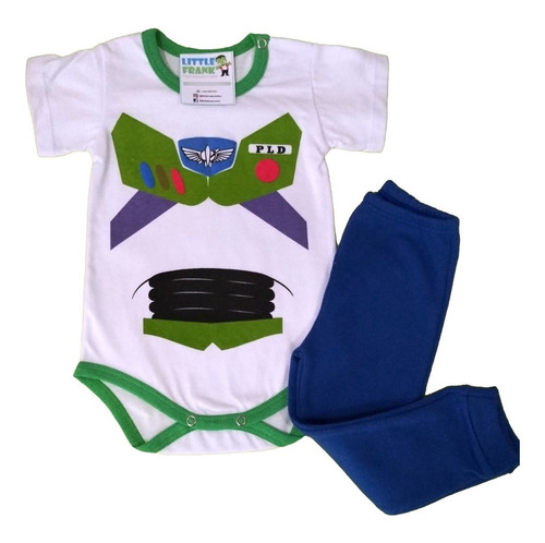 Conjunto Para Bebe Buzz Lightyear Toy Story Body Y Pantalon