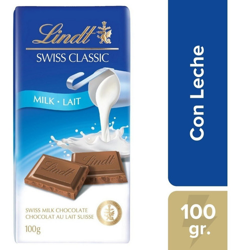 Lindt Swiss Classic Chocolate Con Leche 100 Gr
