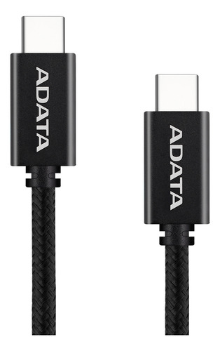 Cable Adata Usb Tipo C A Usb Tipo C 1 Metro Negro