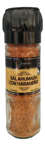 Pontino Sal Ahumada Con Habanero, 100 G
