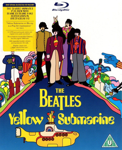 The Beatles The Yellow Submarine Envio Gratis Blu-ray