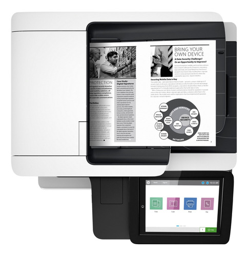 Impresora Multifunción Hp Laserjet Enterprise M528dn Color Blanco