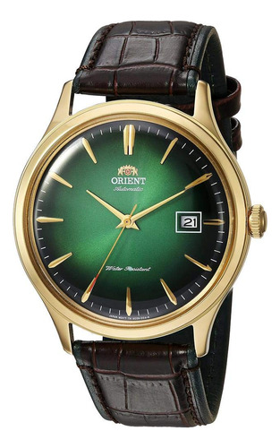 Orient Fac08002f0 - Reloj Analogico Automatico De Piel Par