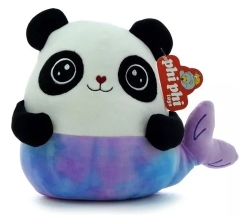 Peluche Animales Sirena Fantasia 25 Cm Suave Original Edu