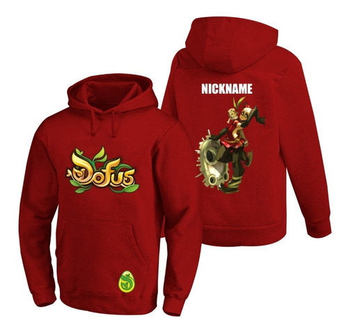 Sudadera Dofus Personaje  Panda M Nickname Personalizable