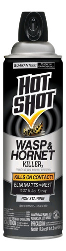 Hot Shot Insecticida Mata Avispas Y Avispones 496gr