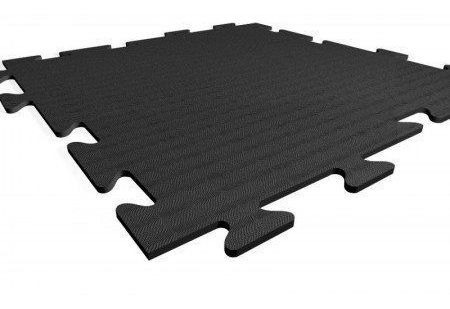 Imagen 3 de 3 de Piso Gimnasio Loseta Crossfit Hule Caucho 7mm Precio X Mt2
