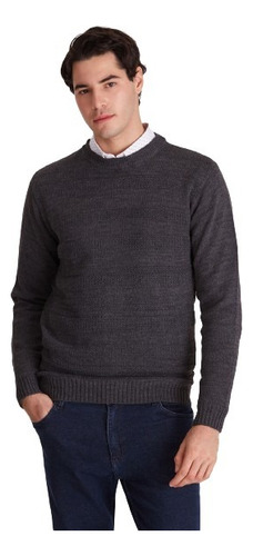 Sweater Macowens Liso Fantasía Gris 609260108072