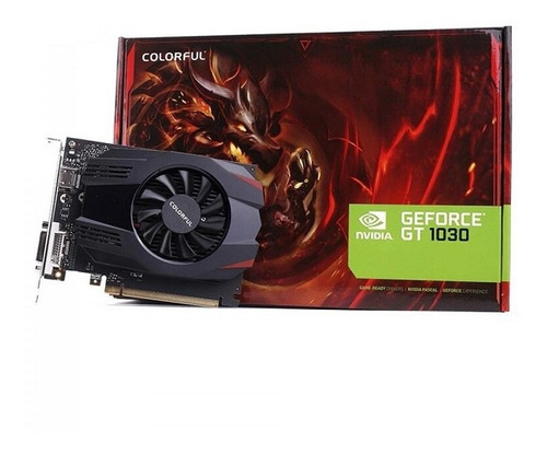 Placa De Vídeo Colorful Geforce Gt 1030 2gb Ddr4 Hdmi/vga