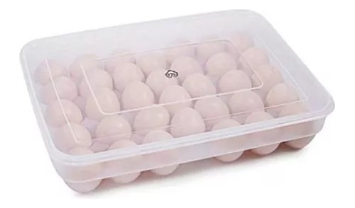 Organizador De Huevos Huevera Porta Huevos Refrigerador Caja