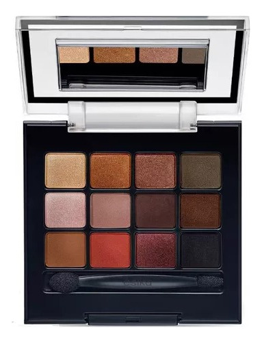 Paleta De Sombras  Heat Bronze Eye Pro De Esika