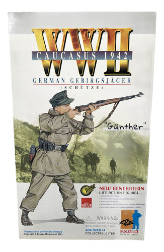 Figura Militar Articulada Dragon Models Escala 1/6 Gunther