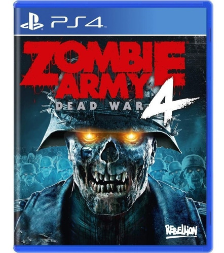 Jogo Midia Fisica Zombie Army 4 Dead War Lacrado Para Ps4