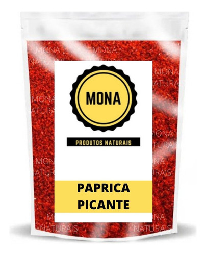 Páprica Picante - 500g - - Naturais Mona