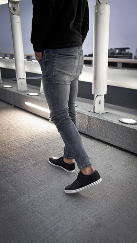 Zapatillas Zapato De Vestir Cuero Hombre Urbanas