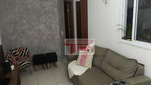 Imagem 2 de 7 de Apartamento Com 2 Dormitórios À Venda, 47 M² Por R$ 235.000,00 - Vila Linda - Santo André/sp - Ap2819