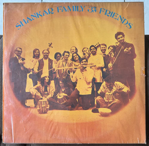 Lp Ravi Shankar - Family & Friends - 1974 - George Harrison (Usado)