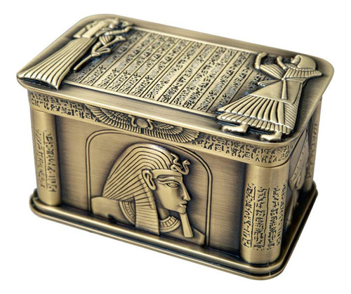Uterstyle Joyero Caja Metal Faraon Egipcio Almacenamiento