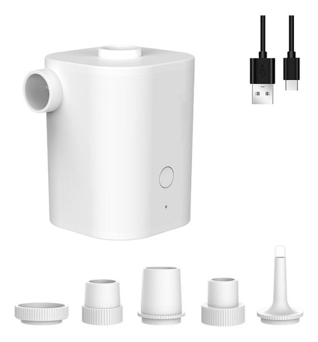 Bomba De Aire Eléctrica Mini Bomba Para Inflar Y Desinflar