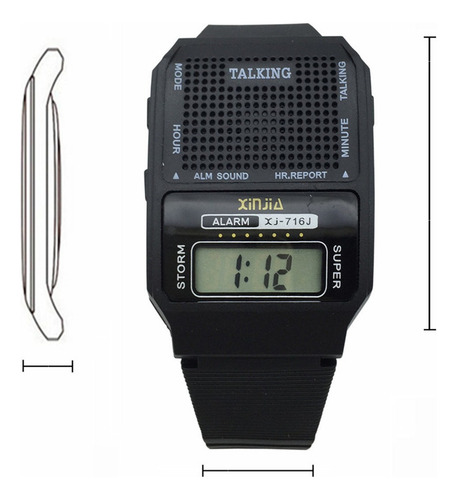 R Reloj De Voz Para Ciegos Y Niños