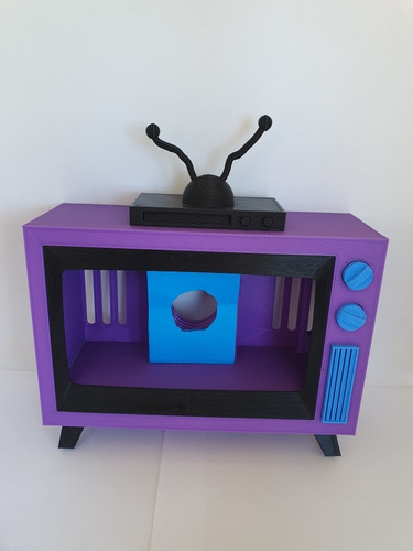 Simil Televisor Los Simpson - Tv Los Simpson En 20 Cm