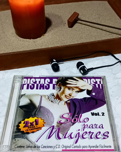 Cd De Pistas Solo Para Mujeres Vol. 2