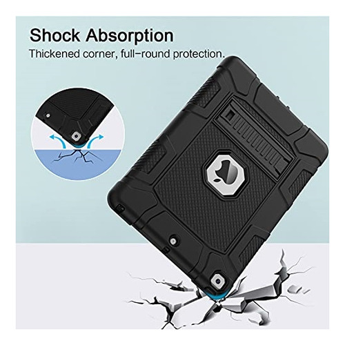 Fundas Y Estuches Para Tablets Color Negro De 10,2 Pulgadas