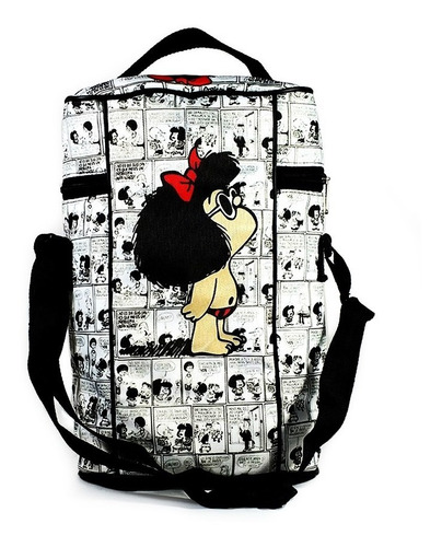 Imagen 2 de 4 de Bolso Matero Térmico Equipo De Mate Mafalda
