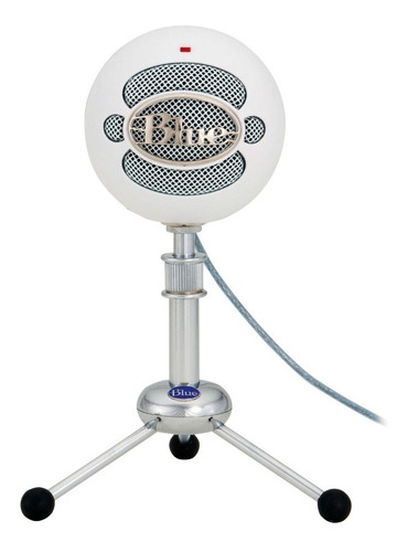 Micrófono Blue Snowball Ice White Condenser Usb Pce