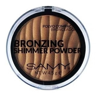 Polvo Compacto Bronceador Perlado Samy. - g a $8000